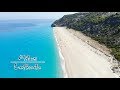 Milos Beach  - Lefkada (Leucade) Lefkas Grecia (Greece) Summer 2019 - GoPro7 - Drone DJI