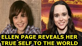 ELLEN PAGE AKA ELLIOT COMES OUT THE CLOSET AND REVEALS HIS TRUE IDENITY
