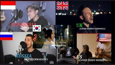 Someone You Loved (Cover Korea,UK,US,Indonesia,Russia,) Lewis Capaldi