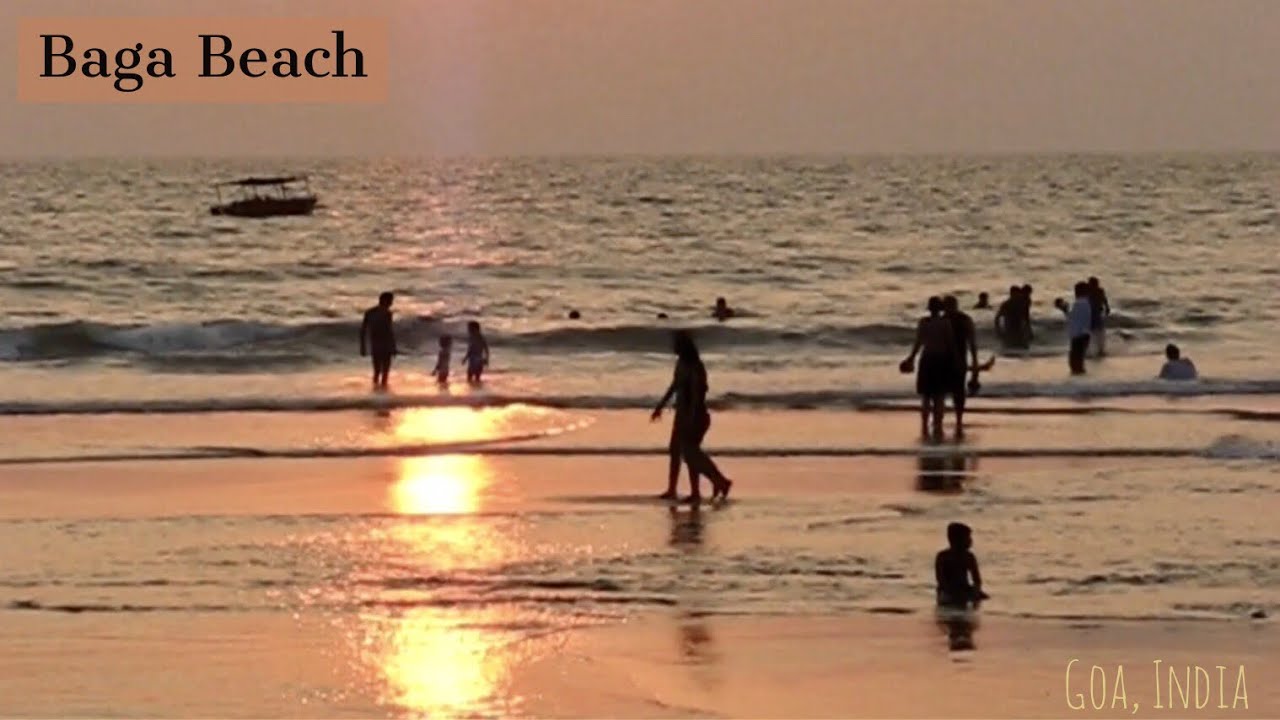 Baga Beach sunset 2006 (Goa, India)