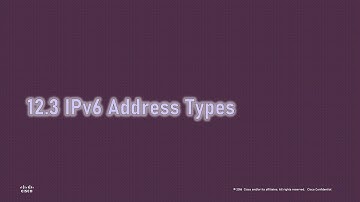 NET-125 - Chapter 12 - IPv6 Addressing [v7 2020]