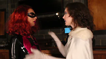 Episode 21: Arctica stuns Sintilla with a frosty kiss! - Superheroine