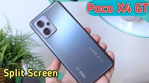 Split Screen On In Poco X4 GT, Create Dual Screen In Poco X4 GT, How To Use Floating Window
