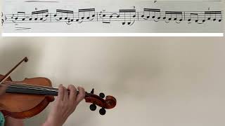El Choclo violin tutorial/sheet music/accompaniment/close up/performance tempo