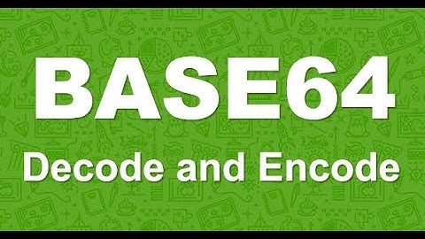 Encode Decode files with BASE64 ANDROID | Tribute-to-DeepCoding