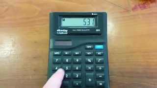 BOOBIES - how to spell on a calculator [HD] 1080p