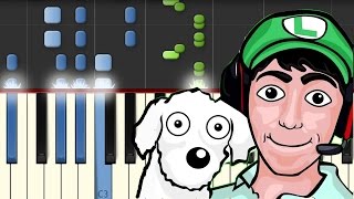 El Rap de Fernanfloo / Bambiel / Piano Tutorial / Notas Musicales chords