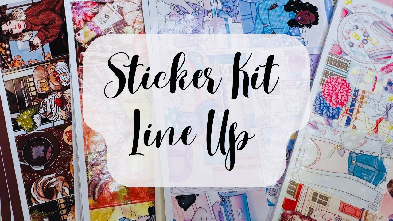 September Kit Line Up | Pink Planner Shop | Planner Pixie Co | - YouTube