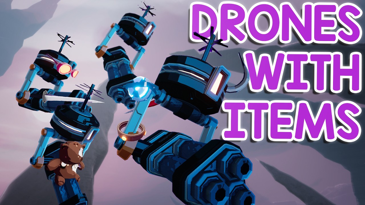 What if drones could use a few of your items? (as a treat) | Quality Risk of Rain 2
