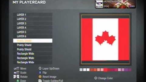 Black Ops Emblem Tutorial Editor-Canadian Flag