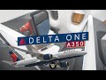 Delta One A350 Business Class - Minneapolis to Las Vegas