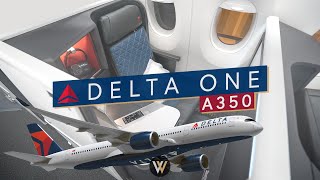 Delta One A350 Business Class - Minneapolis to Las Vegas