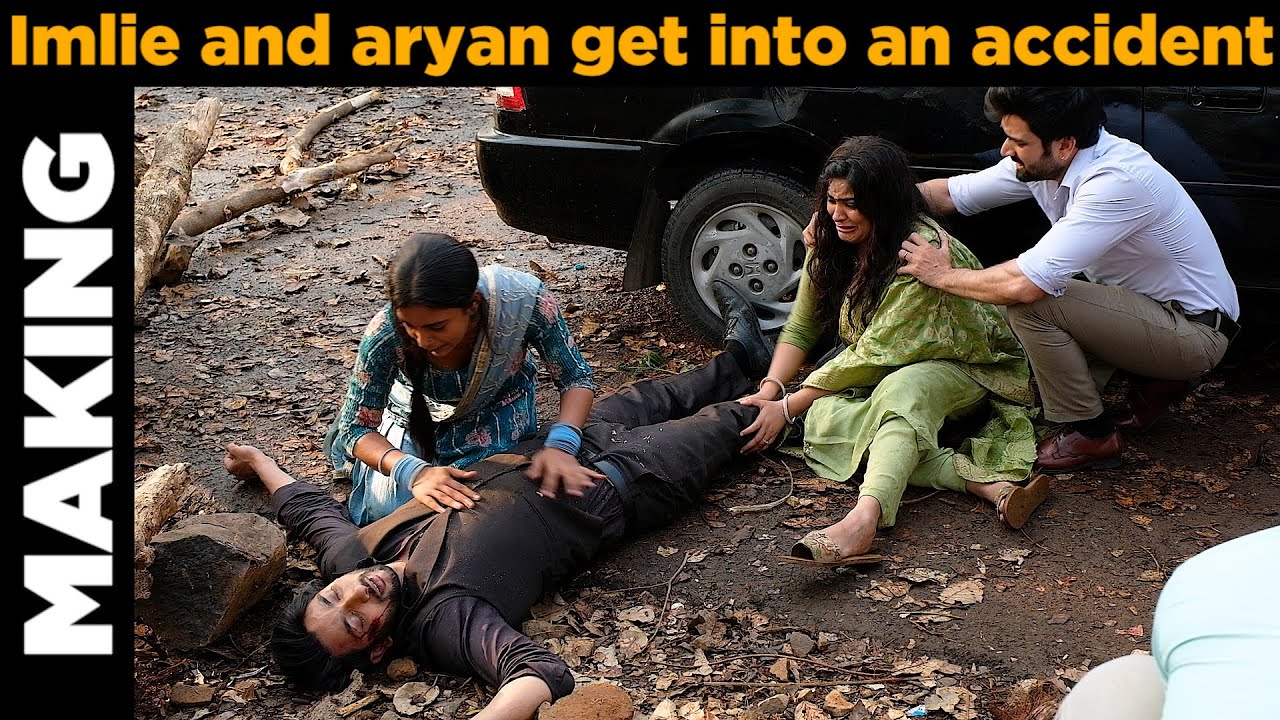 Imlie & Aryan get into an accident | Star Plus | Behind the scenes | Screen Journal
