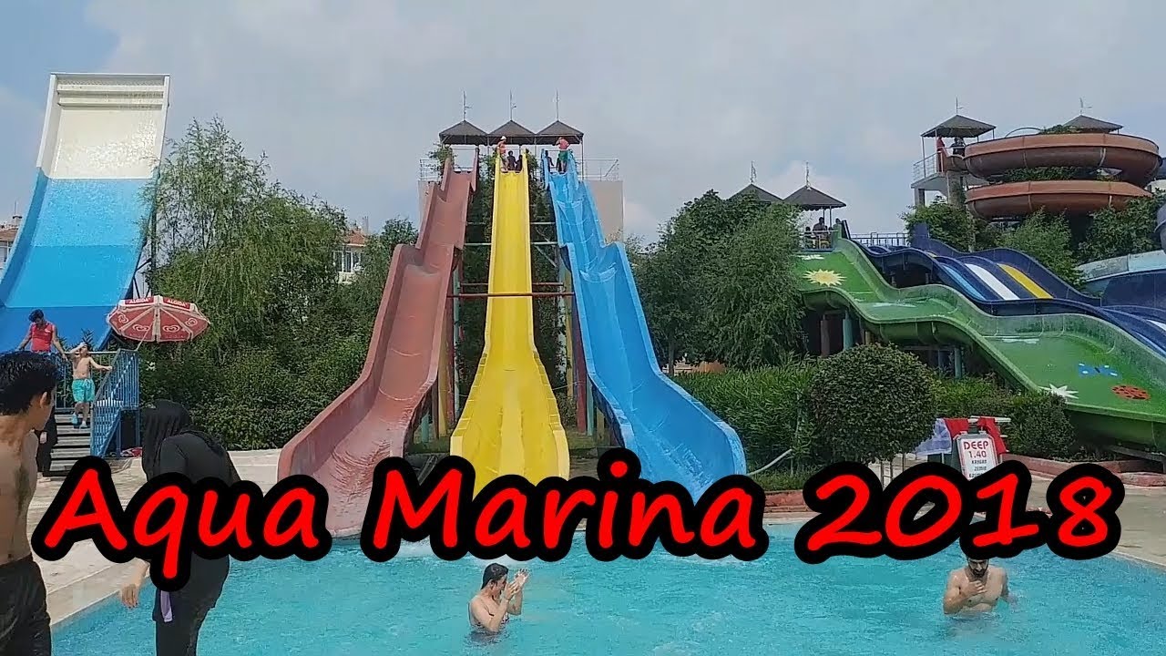 aqua marina buyukcekmece 2018 istanbul un en buyuk su parki youtube