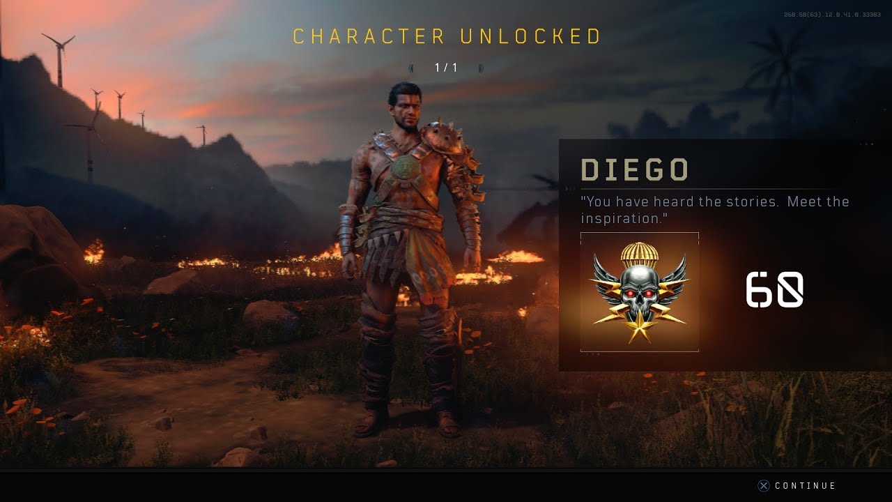 How to unlock IX Diego in Blackout // Como desbloquear IX Diego en Blackout