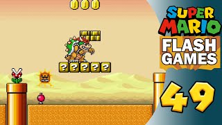 Super Mario Flash Games - Part 49 - Bowser in der Wüste und im Ozean