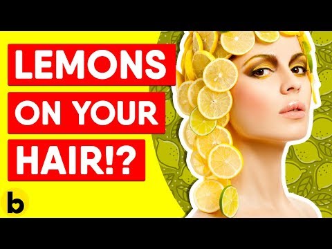Videó: Jó a citrom a hajszínezéshez?