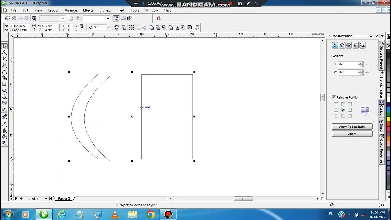 Corel draw nodes not working centre (snap to objects) YouTube