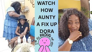 AUNTY DONNA AKA PLANKABOSS FOUND DORA, BRING HER HOME TO 99, AND PAMPER HER. @donnagowe646 