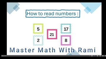How to read numbers