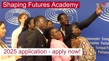 Apply Now for 2025 | Application for the Shaping Futures Academy 2025 is open