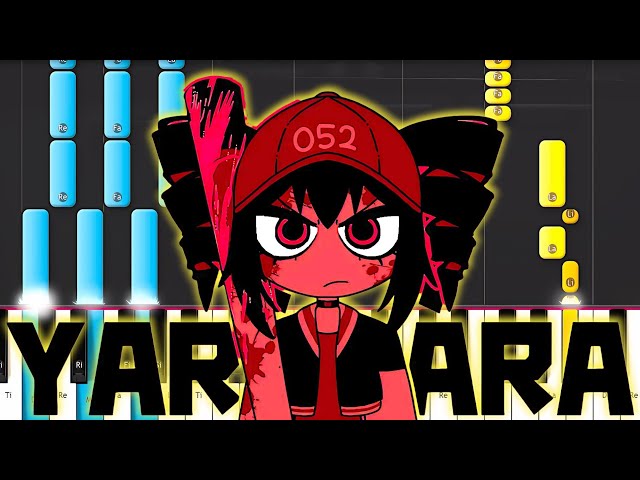 [MV] ABM - 'ヤラララ' (YARARARA) feat. 重音テト PIANO TUTORIAL