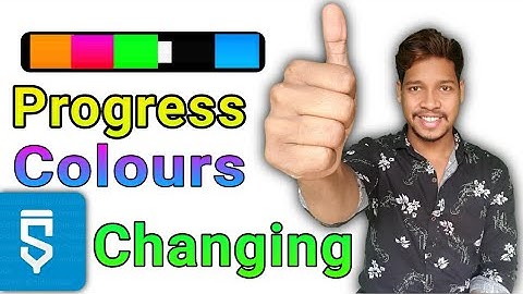 Progress rolling colours  change project in sketchware/Aauraparti