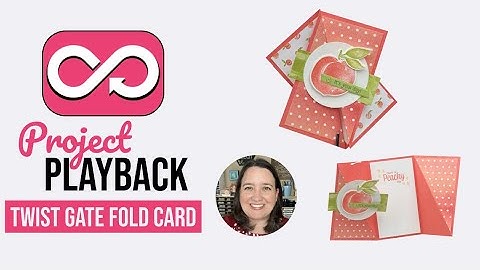 🔄 Project Playback Ep 028: Stampin Up! Twist Gate Fold Card Tutorial + 4 Finished Projects