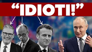 PUTIN UMILIA I LEADER EUROPEI: "IDIOTI"!!! - il NON TG del 14/05/2025