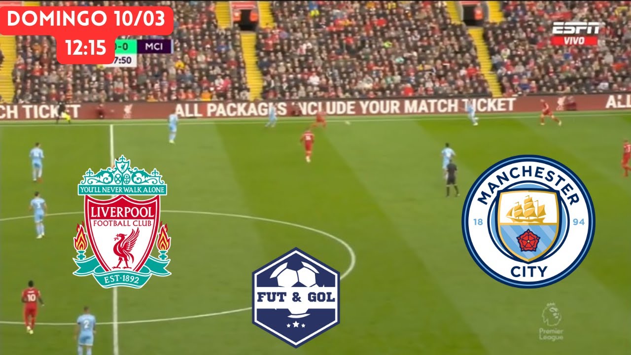 🔴LIVERPOOL - MANCHESTER CITY EN VIVO | LUIS DIAZ FUT AND GOL - YouTube