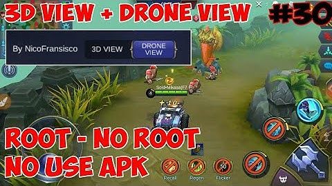 SCRIPT 3D VIEW + DRONE VIEW NO ROOT | NO GAME GUARDIAN #30