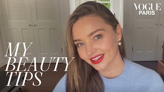 Miranda Kerrs Date-Night Beauty Routine Vogue Paris