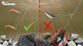 NO MORE SNAGS w/ these Fishing Rigs! (Fishing Moving Water + Rocky