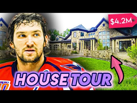 Alexander Ovechkin | House Tour | His $4.2 Million Virginia Mansion