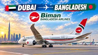 Biman BANGLADESH 🇧🇩 Boeing 787 | 🇦🇪 Dubai - Dhaka 🇧🇩 | [FULL FLIGHT REPORT]