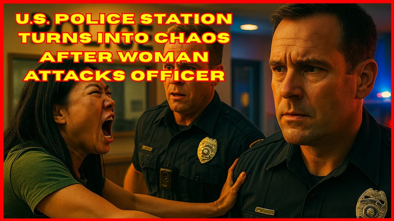 Korean Woman Causes Chaos at U S Police Station Good Hope, Illinois ...