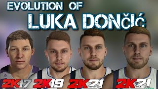 EVOLUTION of LUKA DONCIC in NBA 2K!