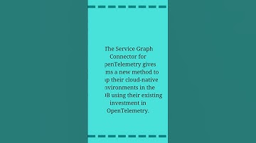 Service Graph Connector