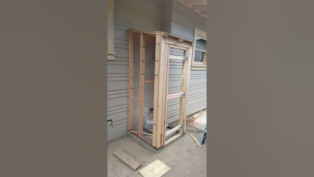 Mid way for water Heater shed YouTube