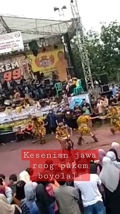 memperingati tradisi Jawa di bulan Syawal nangap kesenian Jawa reog pakem#boyolali #musukboyolali