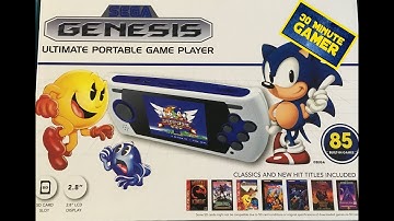 Sega Genesis Ultimate Portable Game Player Review