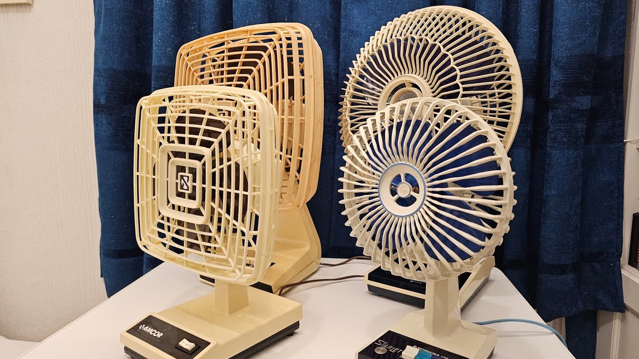 Big and small | Amcor & Electrostar table fans | Short overview?