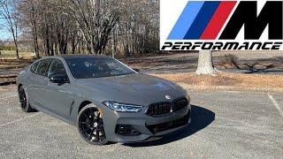 2024 BMW M850i xDrive Gran Coupe: POV Start Up, Test Drive, Walkaround and Review