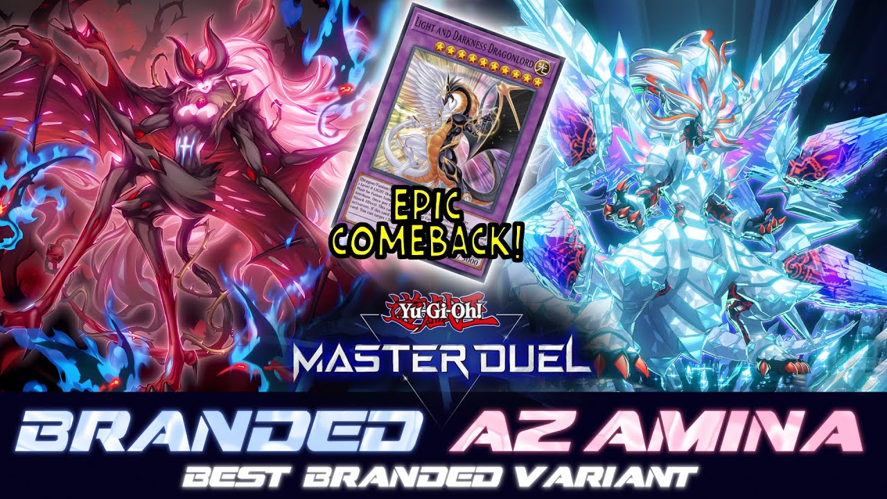 BRANDED AZAMINA - BETTER AND BETTER! [Yu-Gi-Oh! Master Duel] - YouTube