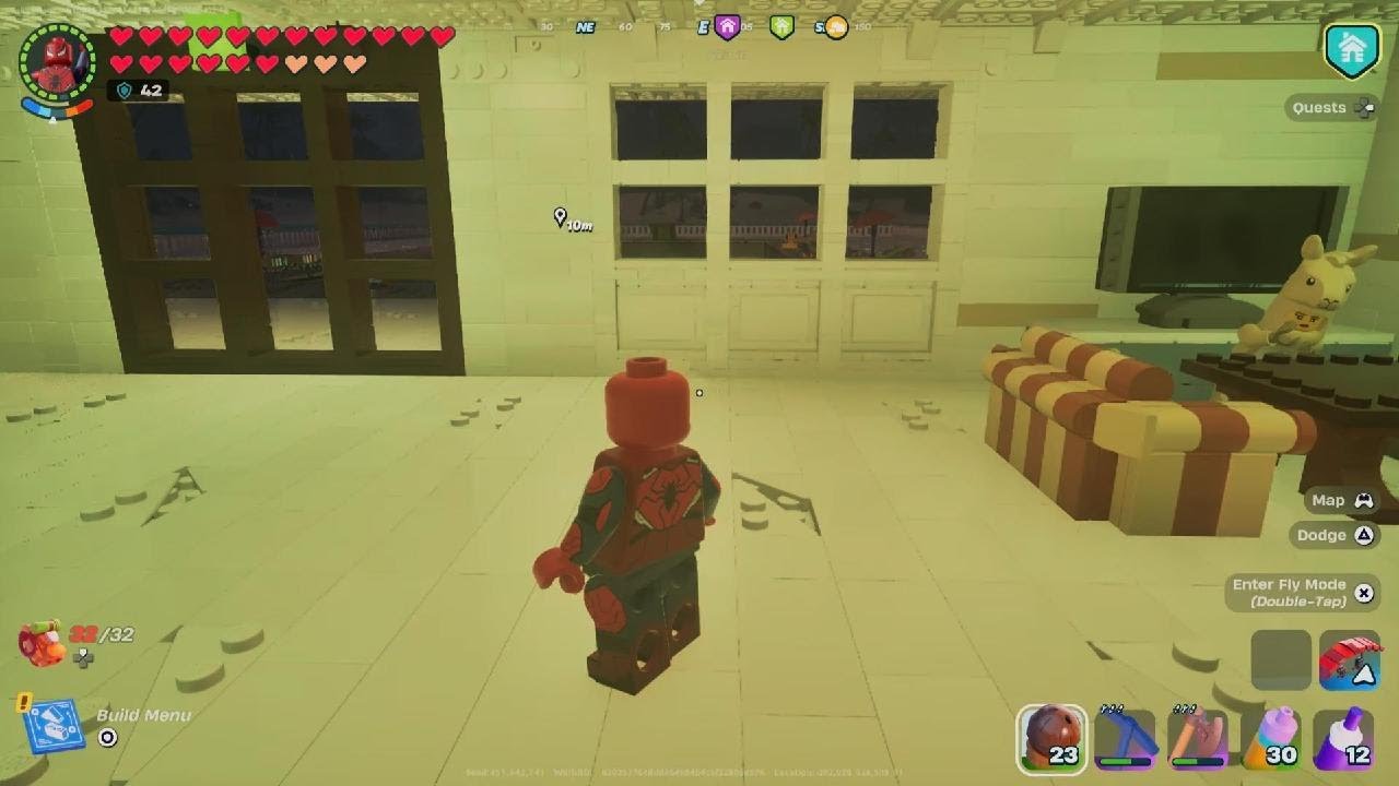 Lego Fortnite: Swimming pool house