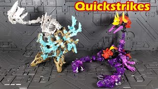 [Preview] Transformers Fossilizer Beast Wars Quickstrike Alt Fan Mode, feat. Tricranius Skelivore