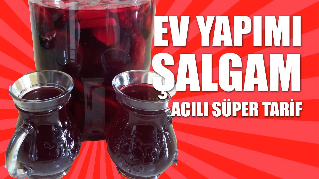 Ev Yapimi Salgam Suyu Tarifi Super Acili Lezzet Tarifler Meyve Suyu Tarifleri Ev Yapimi