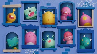 Monsters That Say Boo Halloween Song For Kids Pim Pam Pino