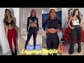 Top 10 leather leggings outfits of the week  how to style leggings fashion right  qa grwm blog