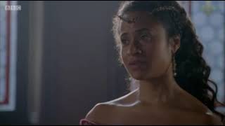 Merlin 5x13 - Gwen realises merlin has magic